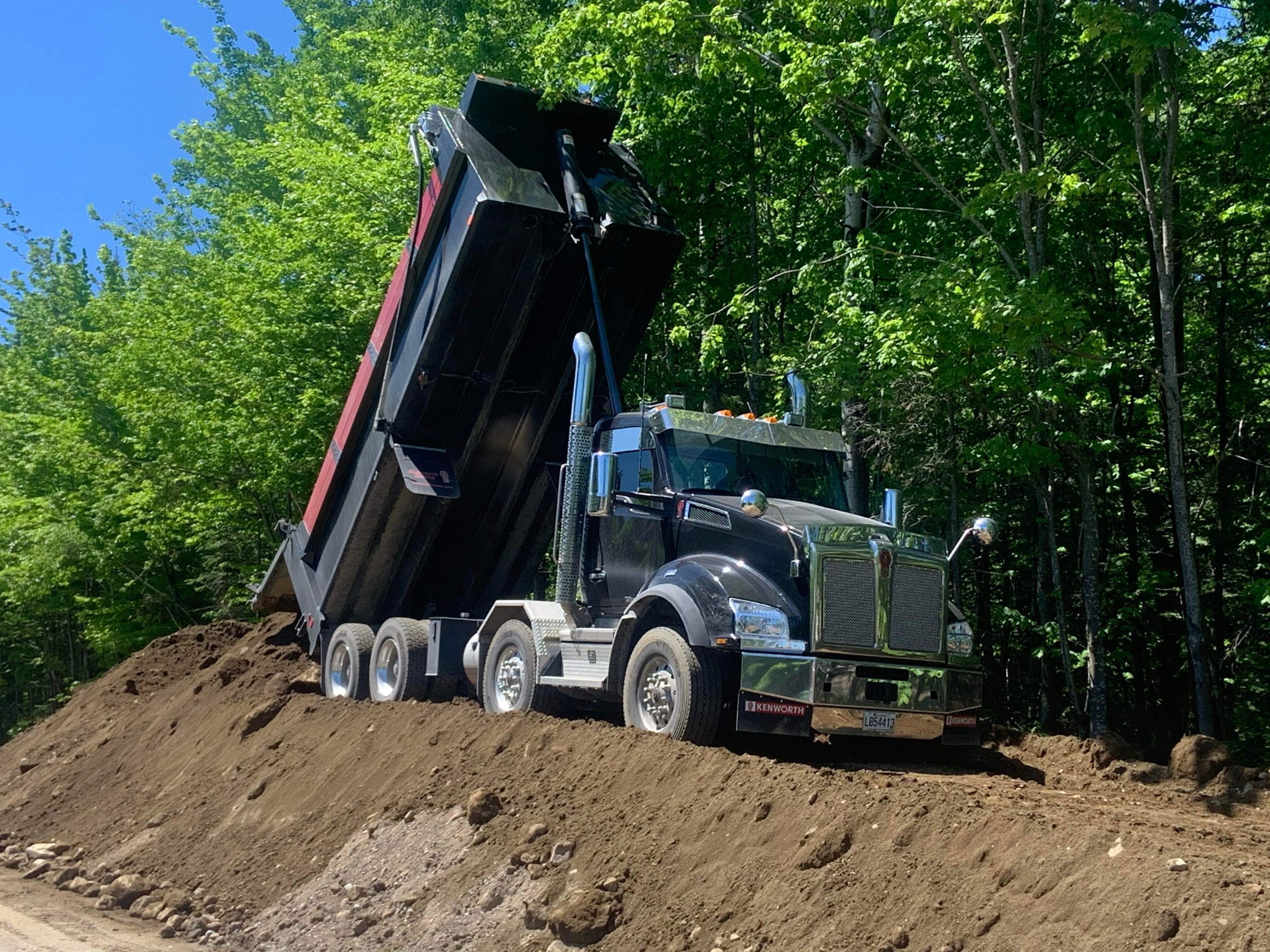 Camions pour transport de terre