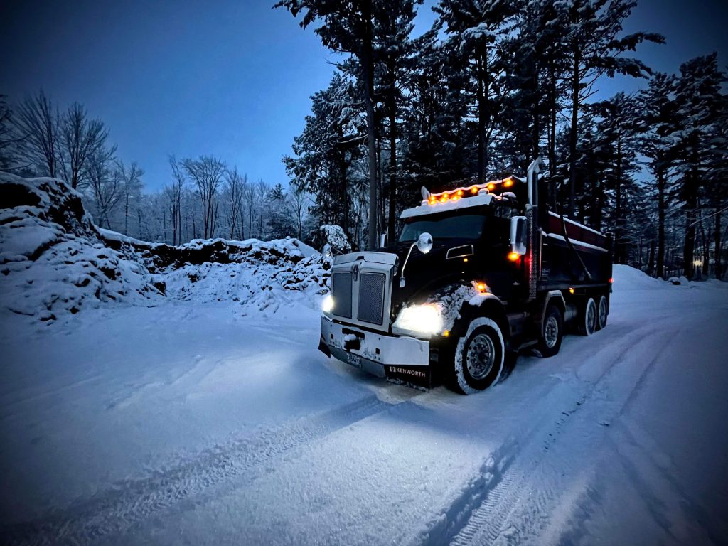 Camions pour transport de neige
